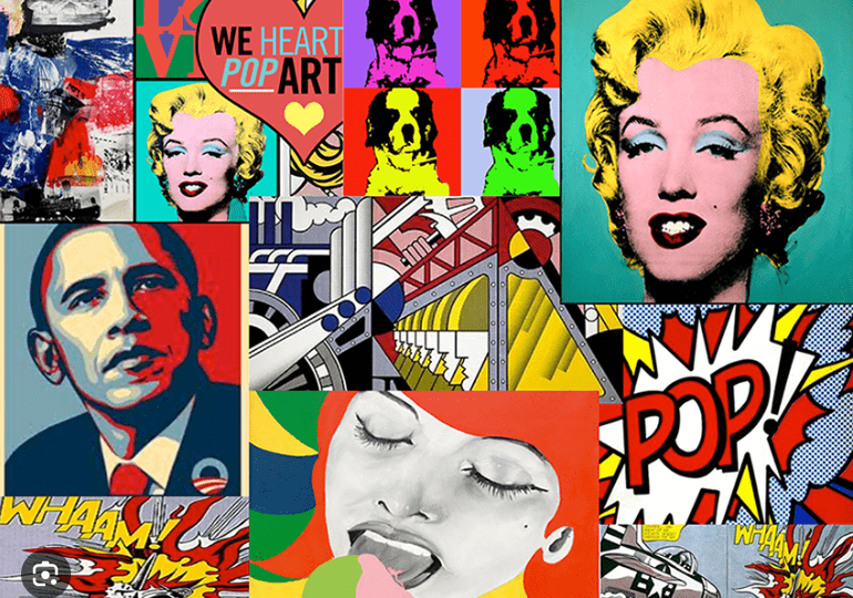 Ícones da cultura pop.